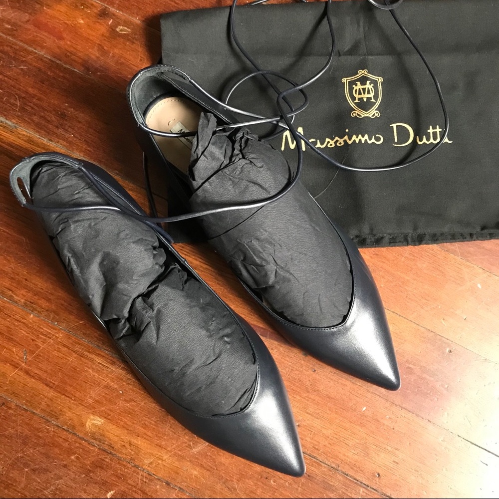 Leather Ballet Flats